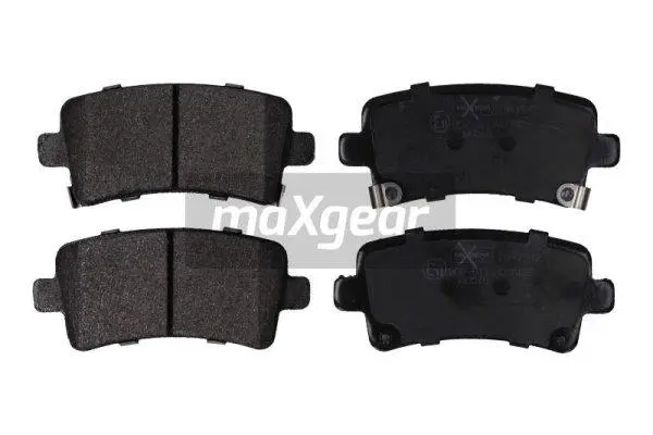 Brake Pad Set, disc brake (19-1542)