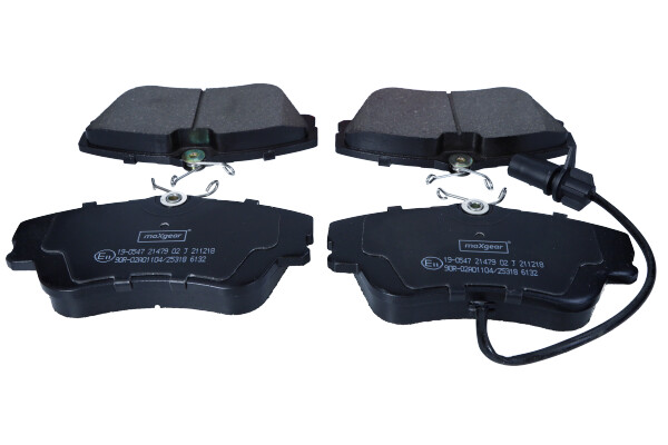 Brake Pad Set, disc brake (19-0547)