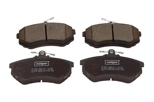 Brake Pad Set, disc brake (19-0501)