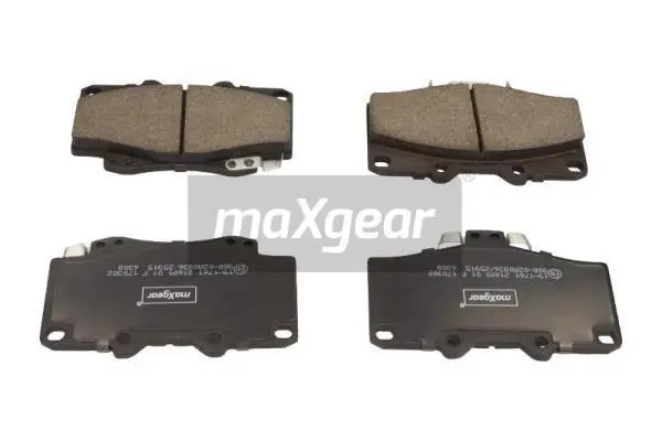 Brake Pad Set, disc brake (19-1761)