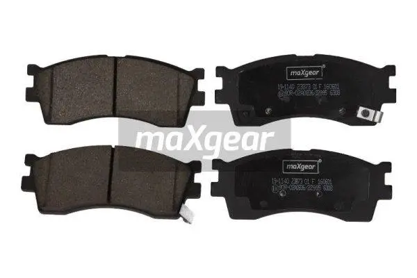 Brake Pad Set, disc brake (19-1140)