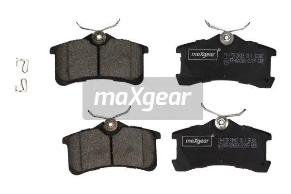 Brake Pad Set, disc brake (19-1158)