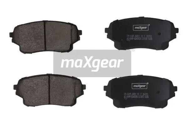 Brake Pad Set, disc brake (19-1445)