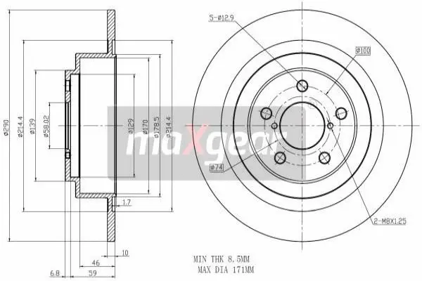 Brake Disc (19-2357)