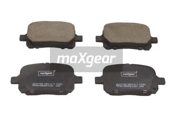 Brake Pad Set, disc brake (19-1392)