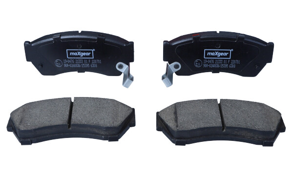 Brake Pad Set, disc brake (19-0476)