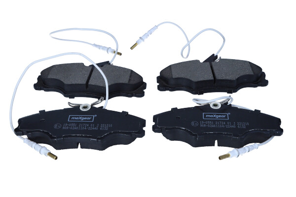 Brake Pad Set, disc brake (19-0551)