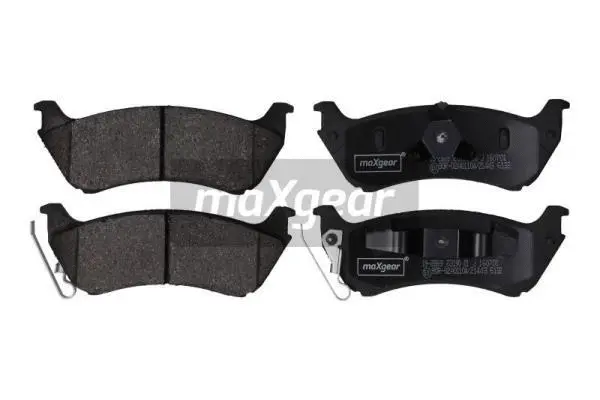 Brake Pad Set, disc brake (19-2869)