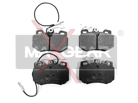 Brake Pad Set, disc brake (19-0454)