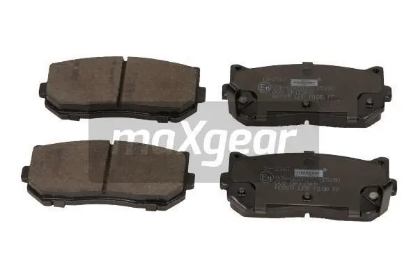 Brake Pad Set, disc brake (19-2167)