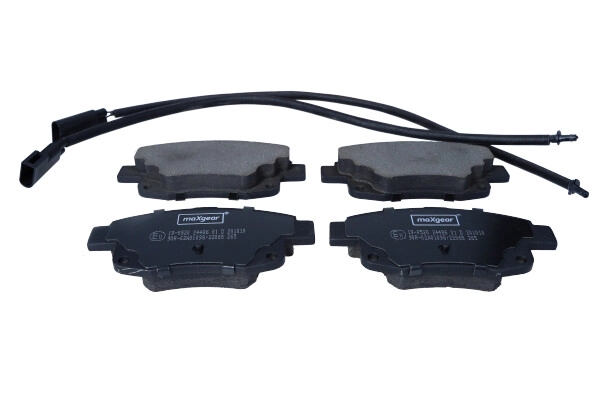 Brake Pad Set, disc brake (19-0520)