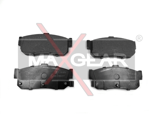 Brake Pad Set, disc brake (19-0474)