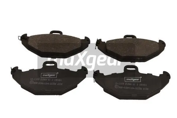 Brake Pad Set, disc brake (19-1109)