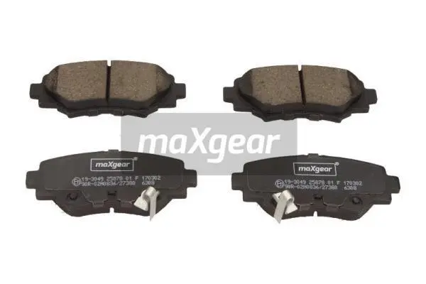 Brake Pad Set, disc brake (19-3049)