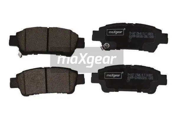 Brake Pad Set, disc brake (19-1427)