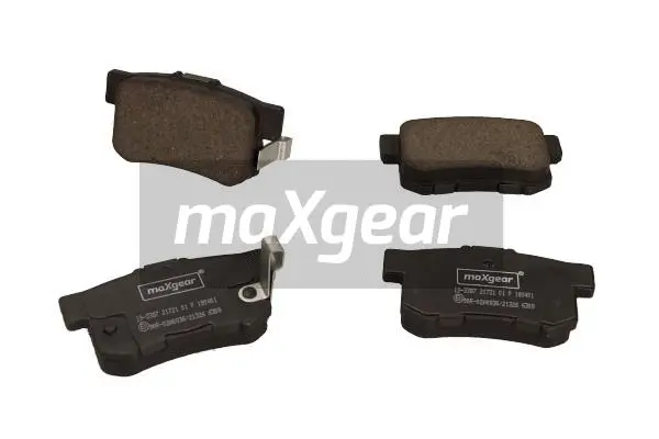 Brake Pad Set, disc brake (19-3387)