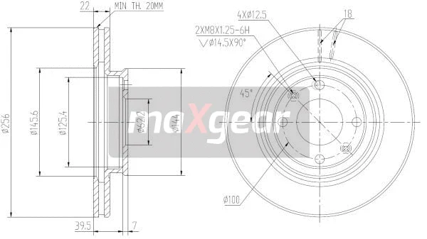 Brake Disc (19-2376MAX)