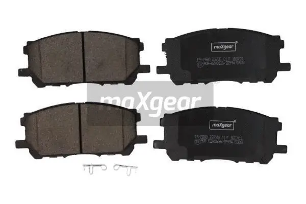 Brake Pad Set, disc brake (19-2880)