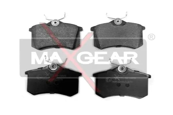 Brake Pad Set, disc brake (19-0429)
