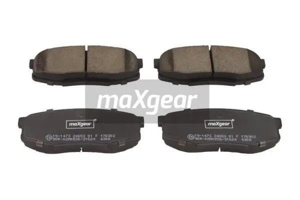 Brake Pad Set, disc brake (19-1473)