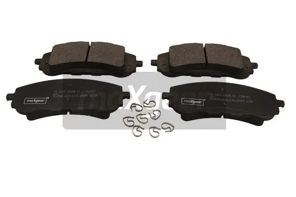 Brake Pad Set, disc brake (19-3383)