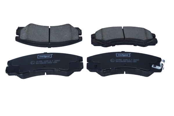 Brake Pad Set, disc brake (19-0581)