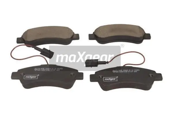 Brake Pad Set, disc brake (19-3055)