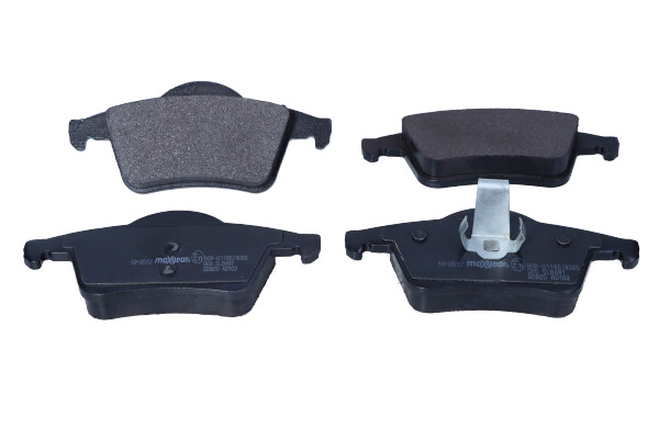 Brake Pad Set, disc brake (19-0512)