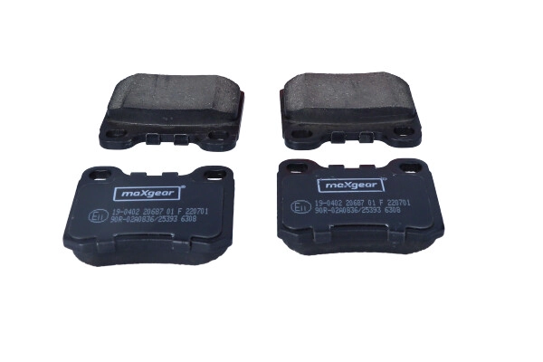 Brake Pad Set, disc brake (19-0402)