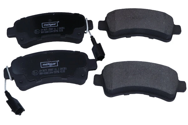 Brake Pad Set, disc brake (19-3675)