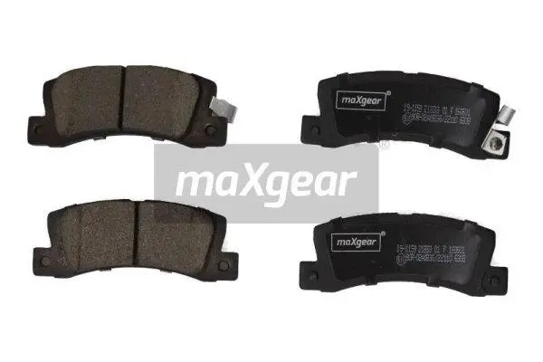 Brake Pad Set, disc brake (19-1159)