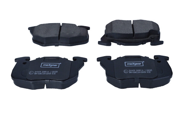 Brake Pad Set, disc brake (19-0470)