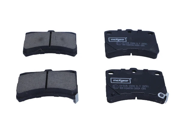 Brake Pad Set, disc brake (19-3135)
