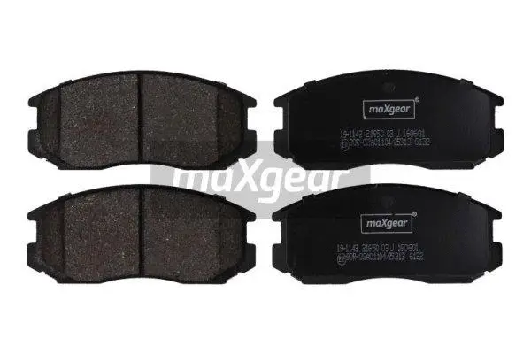 Brake Pad Set, disc brake (19-1143)