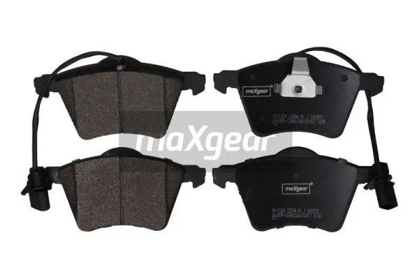 Brake Pad Set, disc brake (19-1124)