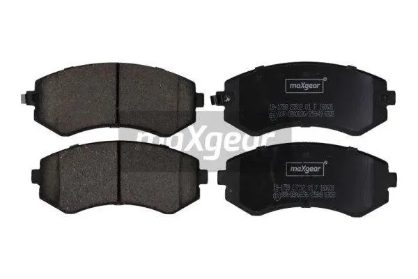 Brake Pad Set, disc brake (19-1758)