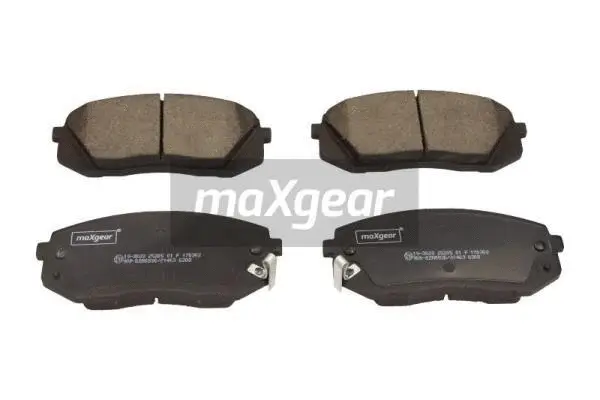Brake Pad Set, disc brake (19-3023)