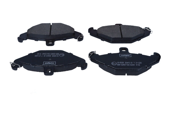 Brake Pad Set, disc brake (19-0535)