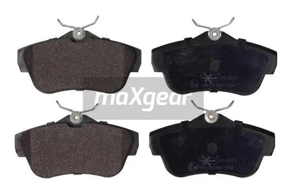 Brake Pad Set, disc brake (19-2117)