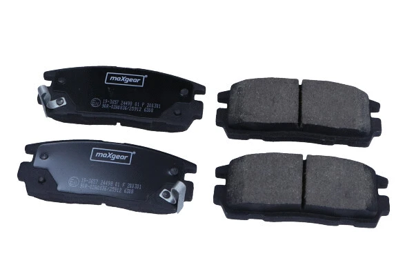 Brake Pad Set, disc brake (19-3657)