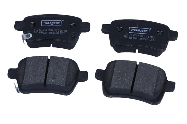 Brake Pad Set, disc brake (19-3664)