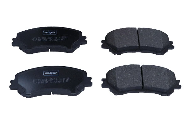 Brake Pad Set, disc brake (19-3364)