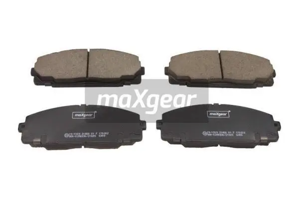 Brake Pad Set, disc brake (19-1509)
