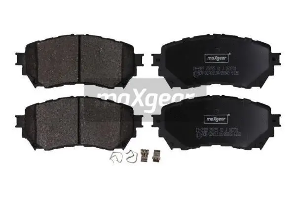 Brake Pad Set, disc brake (19-2928)