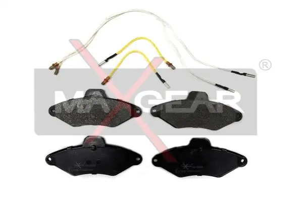 Brake Pad Set, disc brake (19-0559)