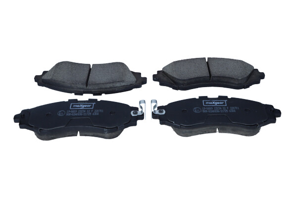 Brake Pad Set, disc brake (19-0609)