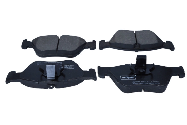 Brake Pad Set, disc brake (19-0640)