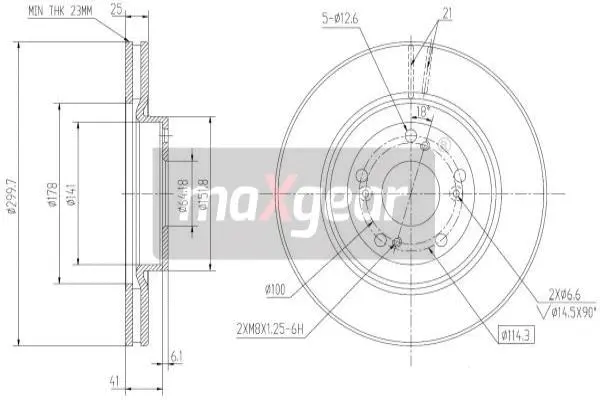 Brake Disc (19-2301)
