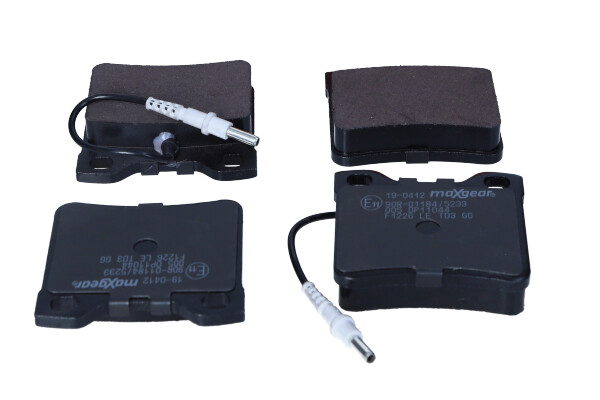 Brake Pad Set, disc brake (19-0412)