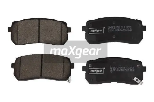 Brake Pad Set, disc brake (19-2902)